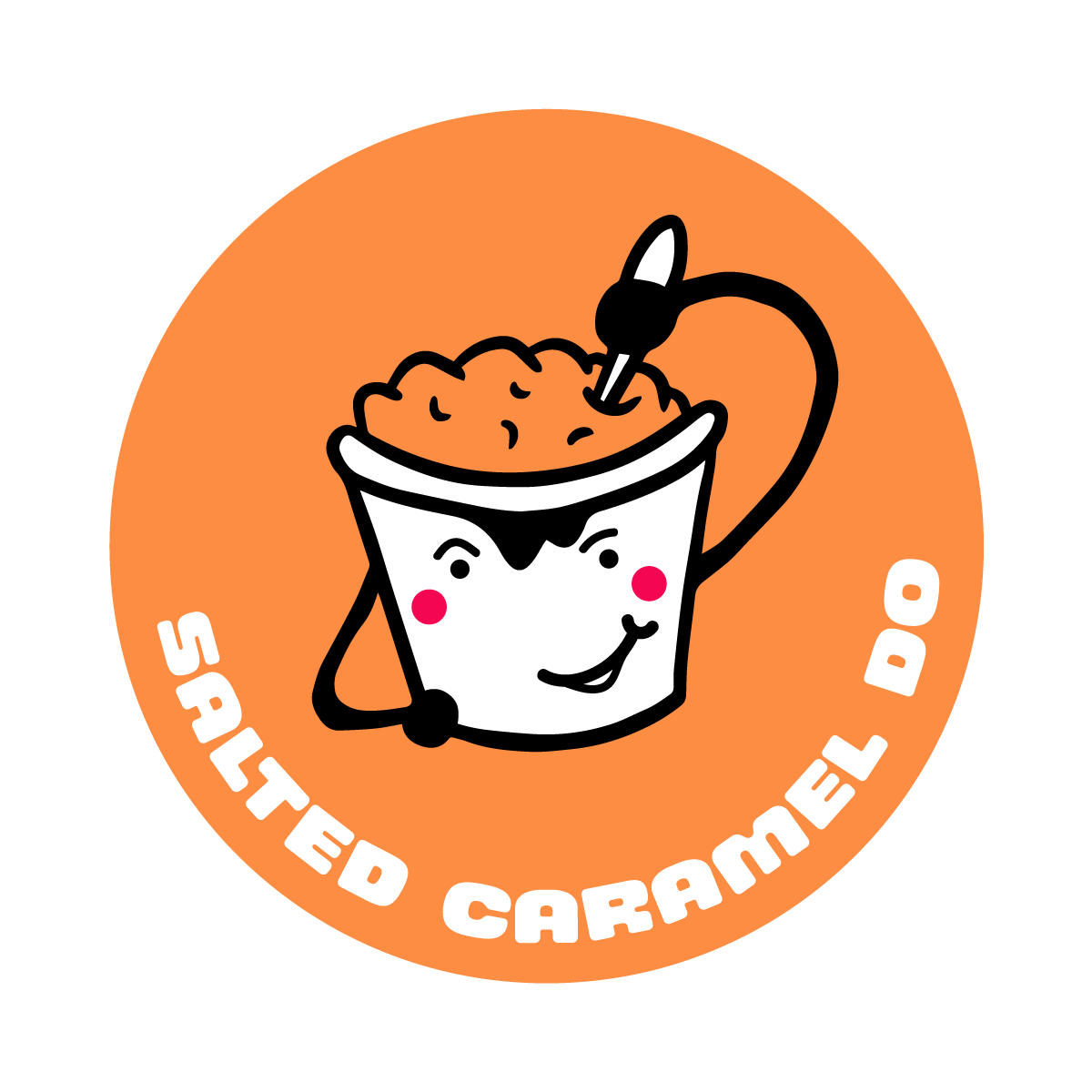 STICKER - SALTED CARAMEL